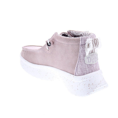 Botines Hey Dude zapatos Mujer modelo Wendy Peak Rosa 