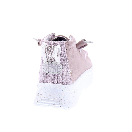 Botines Hey Dude zapatos Mujer modelo Wendy Peak Rosa 