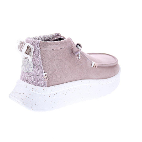Botines Hey Dude zapatos Mujer modelo Wendy Peak Rosa 