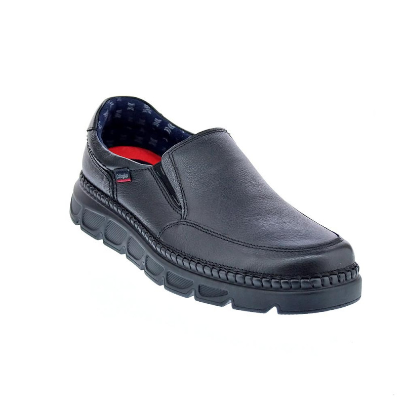 Mocasines Callaghan zapatos Hombre modelo 55101 Negro 