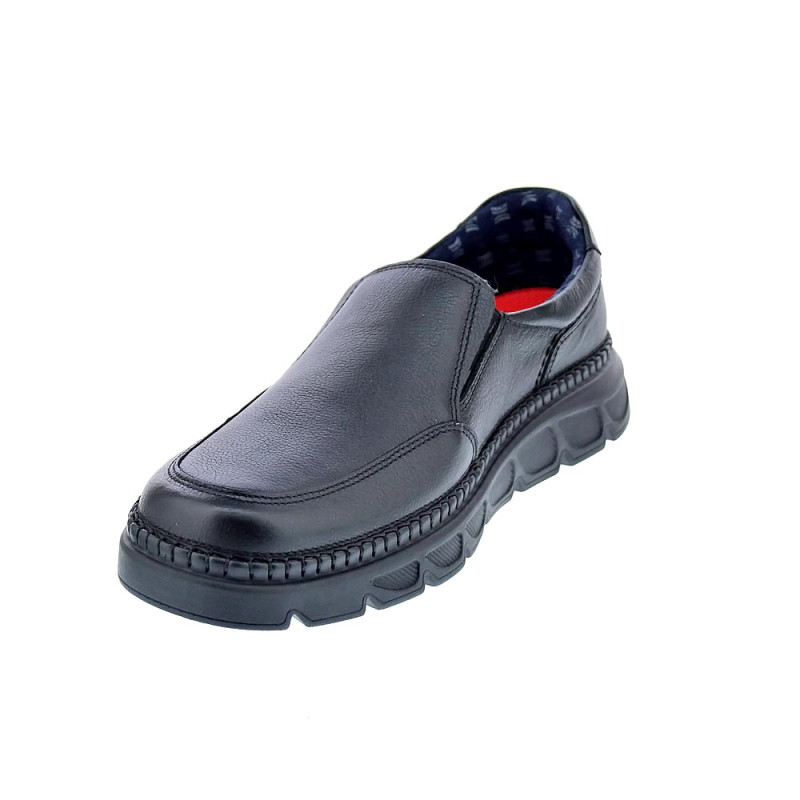 Mocasines Callaghan zapatos Hombre modelo 55101 Negro 