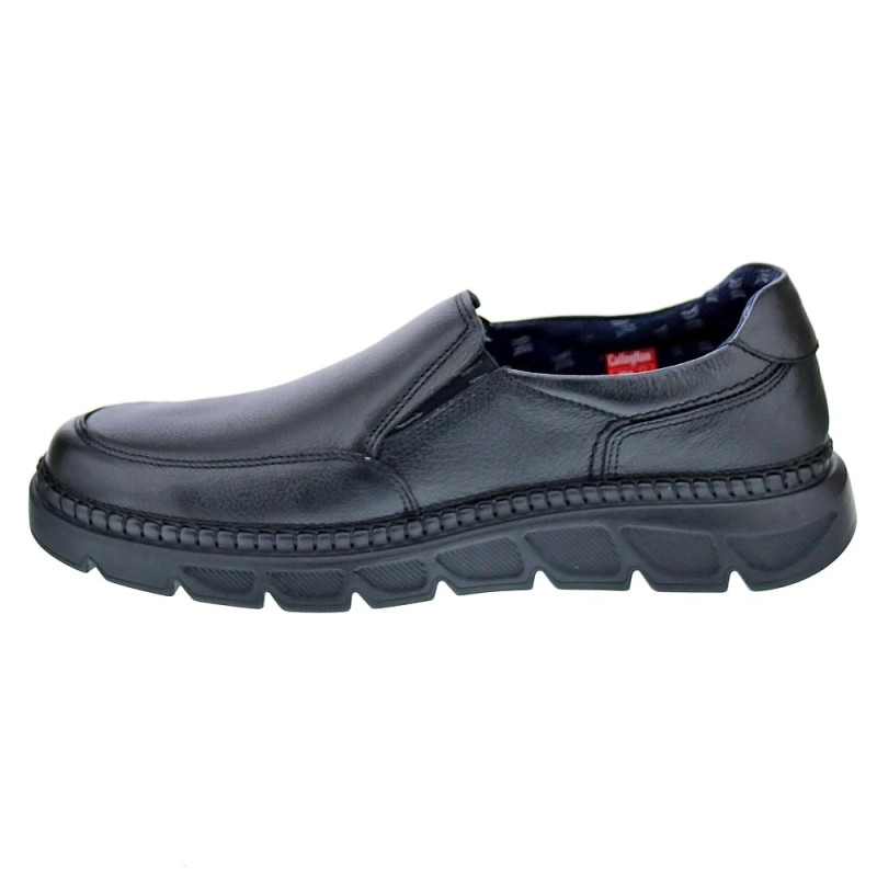 Mocasines Callaghan zapatos Hombre modelo 55101 Negro 