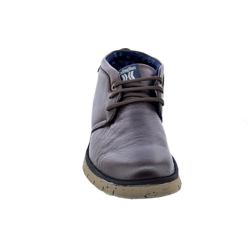 Botines Callaghan zapatos Hombre modelo 86905 Marrón 