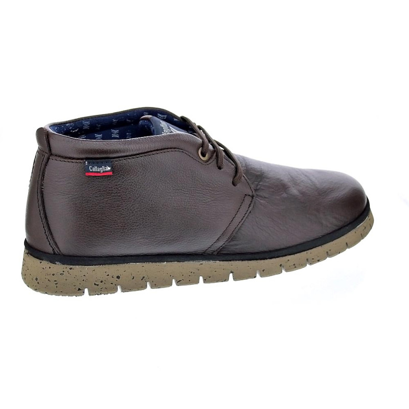 Botines Callaghan zapatos Hombre modelo 86905 Marrón 