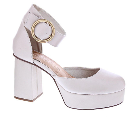 Zapatos tacón Mtng zapatos Mujer modelo Sindy Beige 