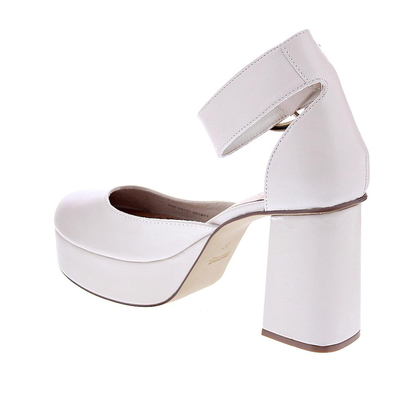 Zapatos tacón Mtng zapatos Mujer modelo Sindy Beige 