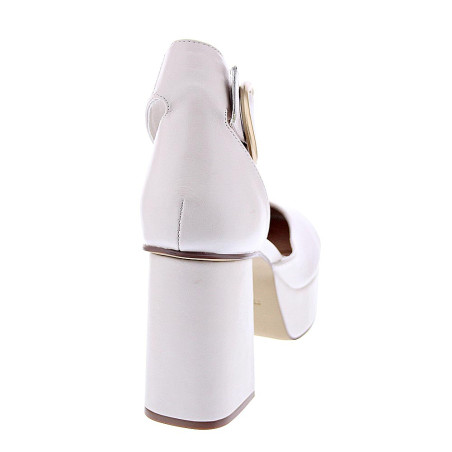 Zapatos tacón Mtng zapatos Mujer modelo Sindy Beige 