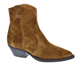 Botines Alpe zapatos Mujer modelo 20721101 Marrón Cremallera 2