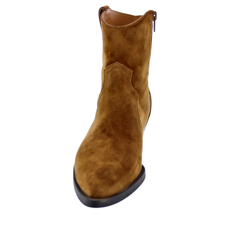 Botines Alpe zapatos Mujer modelo 20721101 Marrón Cremallera