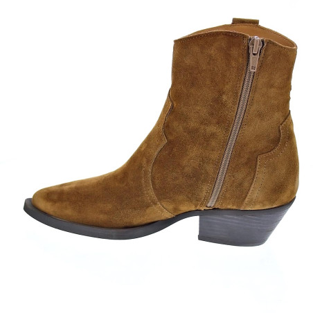 Botines Alpe zapatos Mujer modelo 20721101 Marrón Cremallera