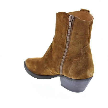 Botines Alpe zapatos Mujer modelo 20721101 Marrón Cremallera