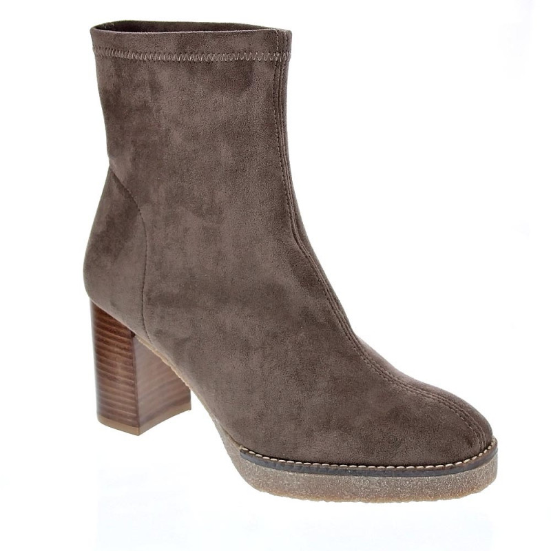 Botines Miss Elastic zapatos Mujer modelo 77162 Marrón 