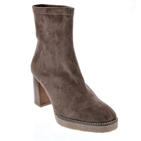 Botines Miss Elastic zapatos Mujer modelo 77162 Marrón 