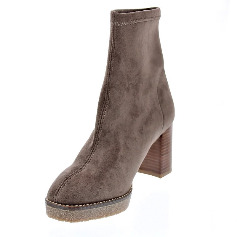 Botines Miss Elastic zapatos Mujer modelo 77162 Marrón 