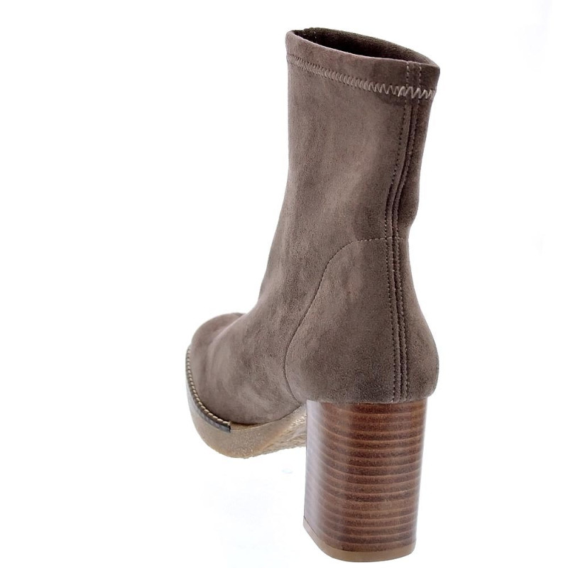 Botines Miss Elastic zapatos Mujer modelo 77162 Marrón 