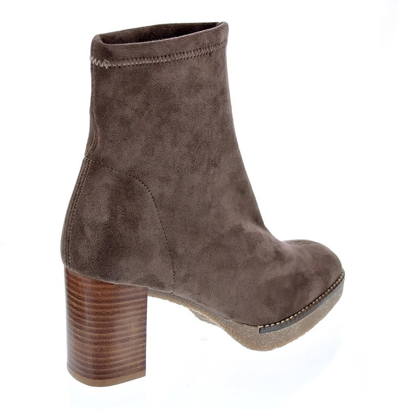 Botines Miss Elastic zapatos Mujer modelo 77162 Marrón 