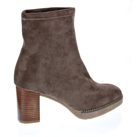 Botines Miss Elastic zapatos Mujer modelo 77162 Marrón 