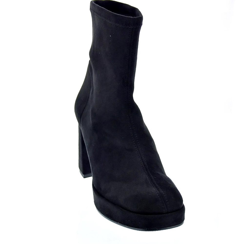 Botines Miss Elastic zapatos Mujer modelo 77030 Negro 