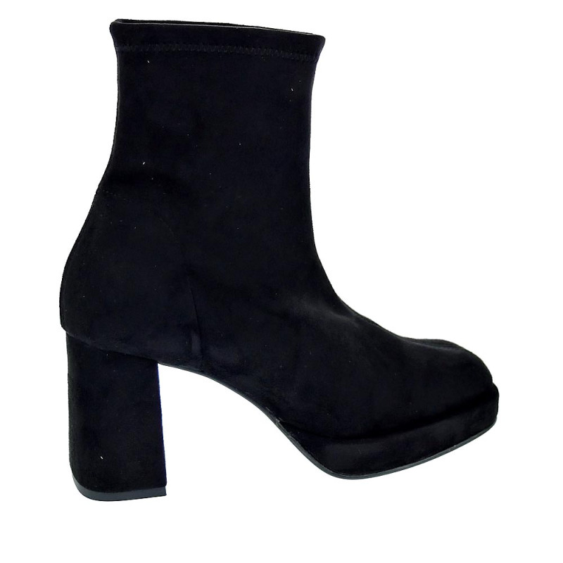 Botines Miss Elastic zapatos Mujer modelo 77030 Negro 