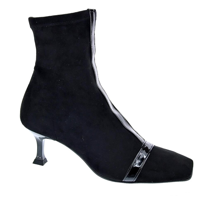 Botines Miss Elastic zapatos Mujer modelo 77625 Negro 