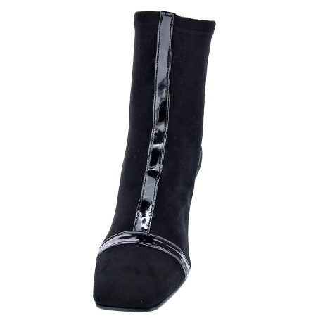 Botines Miss Elastic zapatos Mujer modelo 77625 Negro 