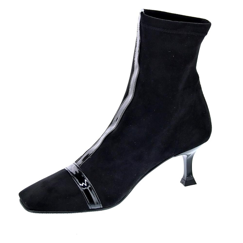 Botines Miss Elastic zapatos Mujer modelo 77625 Negro 