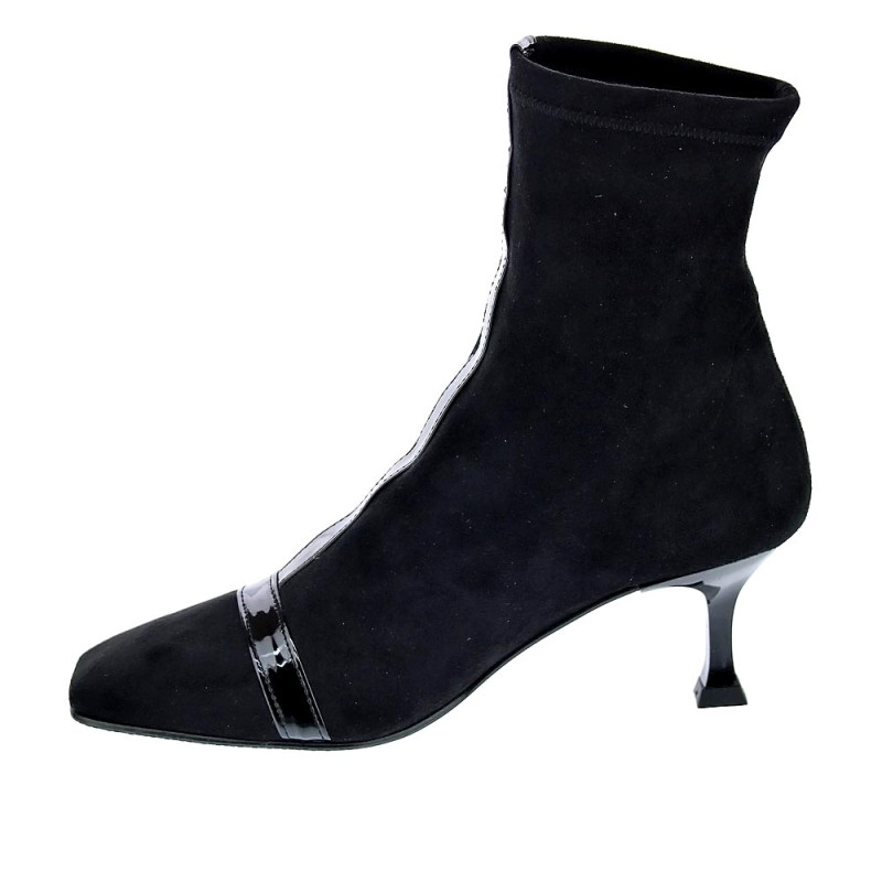 Botines Miss Elastic zapatos Mujer modelo 77625 Negro 