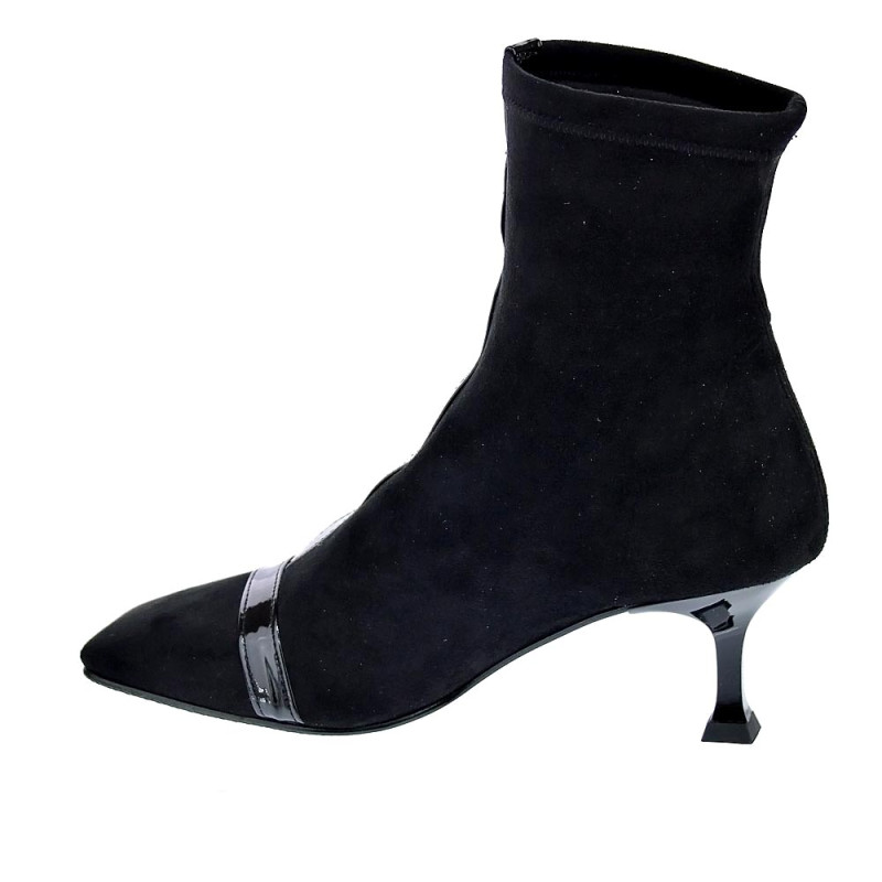 Botines Miss Elastic zapatos Mujer modelo 77625 Negro 