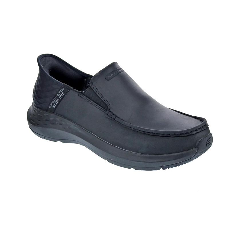 Mocasines Skechers zapatos Hombre modelo Slip-ins Usa Negro 