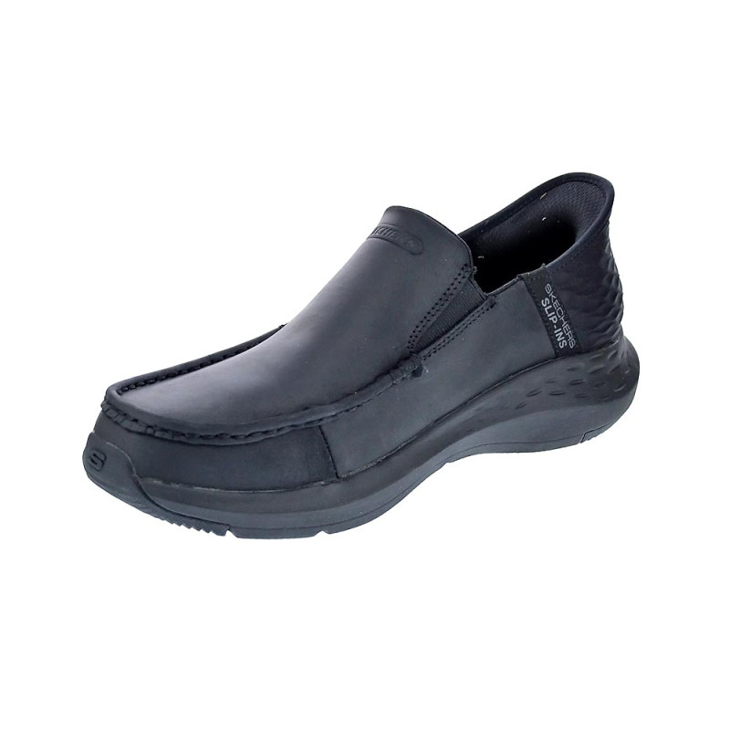 Mocasines Skechers zapatos Hombre modelo Slip-ins Usa Negro 