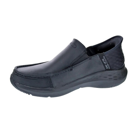 Mocasines Skechers zapatos Hombre modelo Slip-ins Usa Negro 