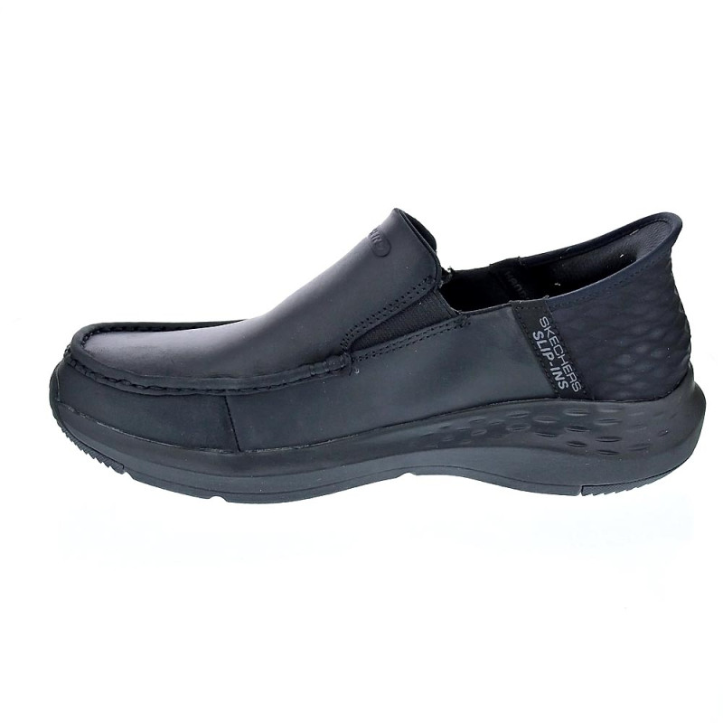 Mocasines Skechers zapatos Hombre modelo Slip-ins Usa Negro 
