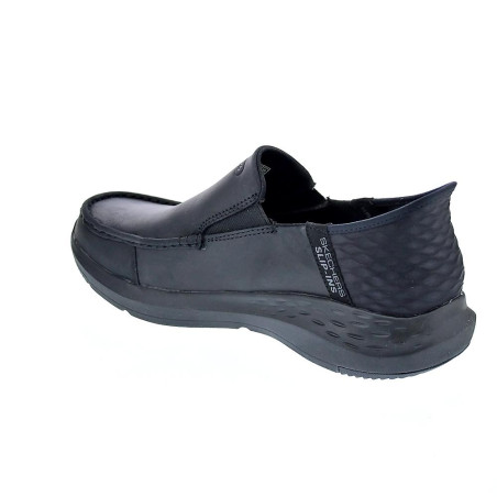 Mocasines Skechers zapatos Hombre modelo Slip-ins Usa Negro 