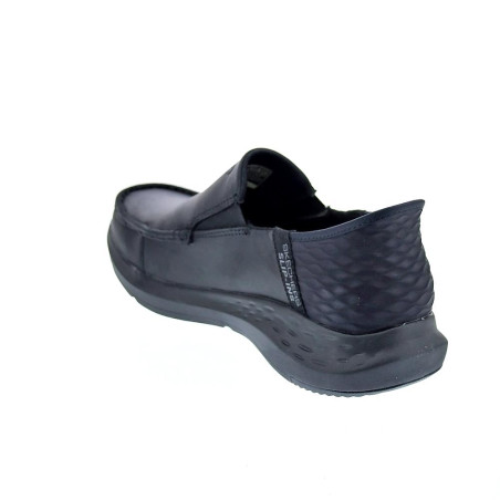 Mocasines Skechers zapatos Hombre modelo Slip-ins Usa Negro 
