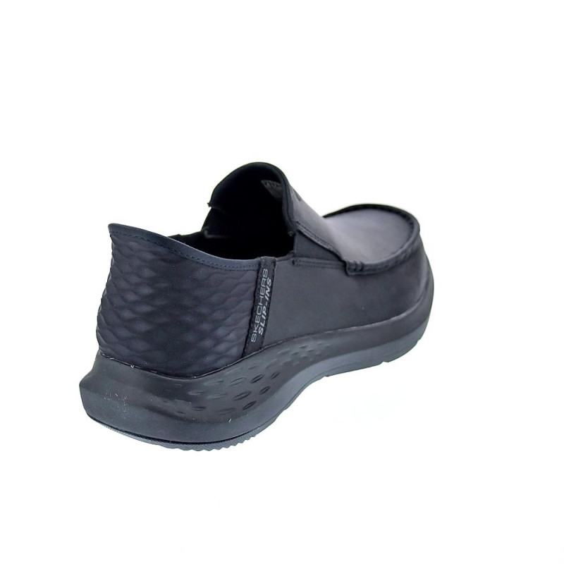 Mocasines Skechers zapatos Hombre modelo Slip-ins Usa Negro 