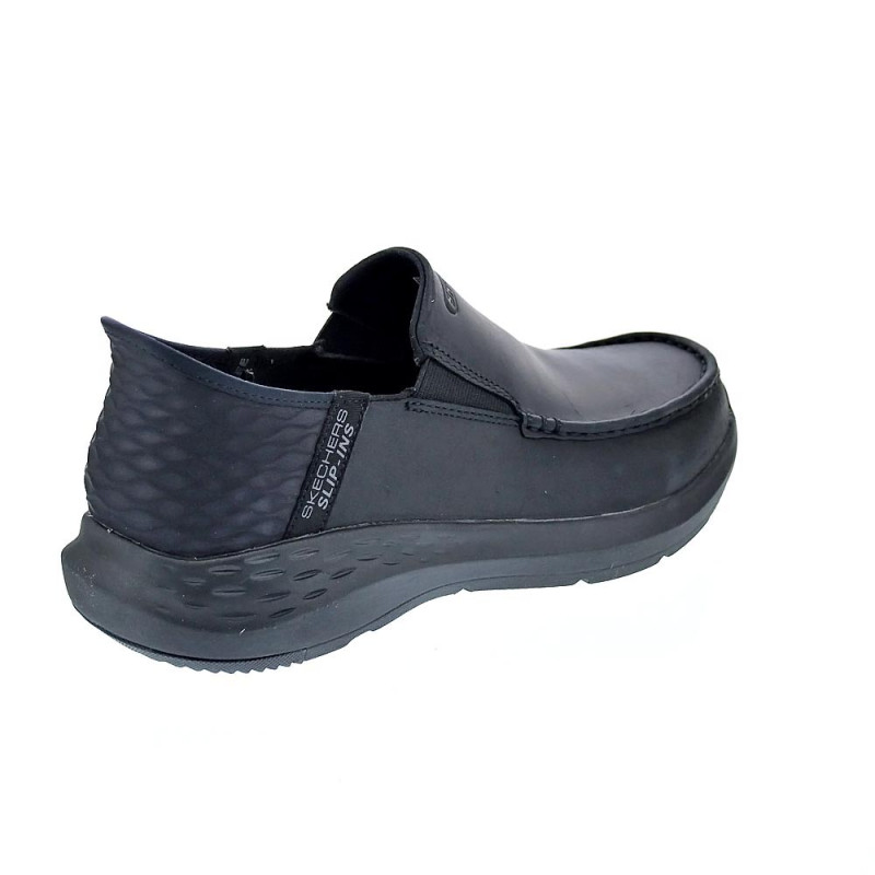 Mocasines Skechers zapatos Hombre modelo Slip-ins Usa Negro 