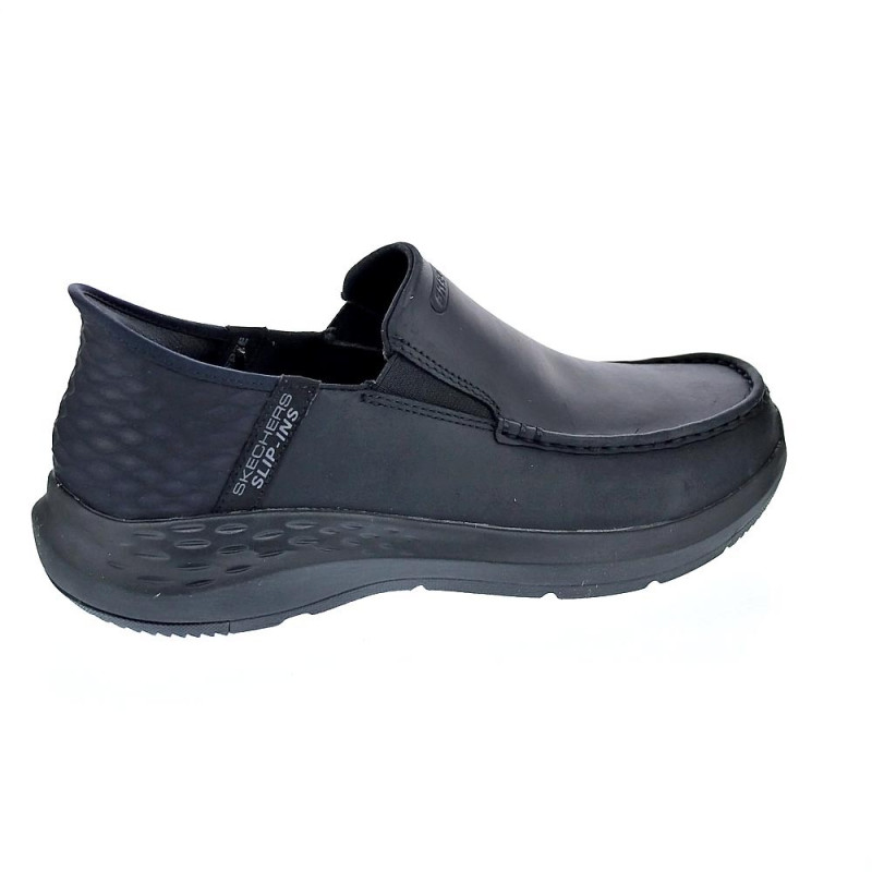Mocasines Skechers zapatos Hombre modelo Slip-ins Usa Negro 
