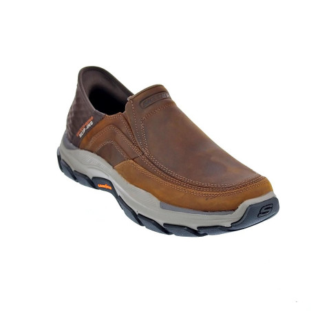 Mocasines Skechers zapatos Hombre modelo Slip-ins Usa Marrón 