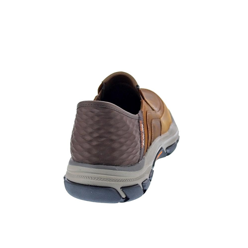 Mocasines Skechers zapatos Hombre modelo Slip-ins Usa Marrón 