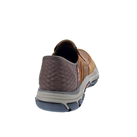 Mocasines Skechers zapatos Hombre modelo Slip-ins Usa Marrón 