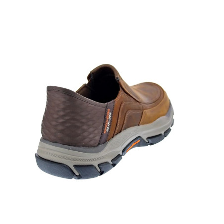 Mocasines Skechers zapatos Hombre modelo Slip-ins Usa Marrón 