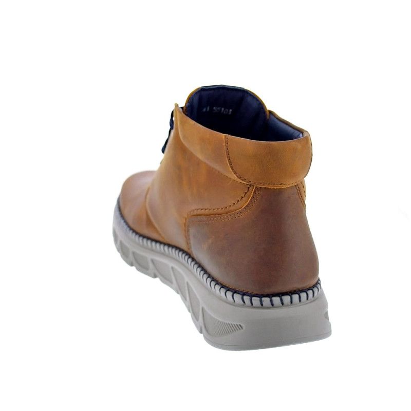 Botines Callaghan zapatos Hombre modelo 55103 Marrón 