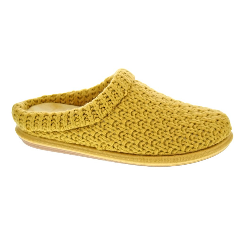 Pantuflas Toni Pons zapatos Mujer modelo Domi Amarillo 