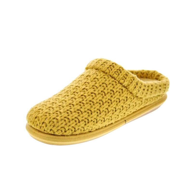 Pantuflas Toni Pons zapatos Mujer modelo Domi Amarillo 