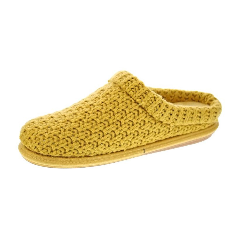 Pantuflas Toni Pons zapatos Mujer modelo Domi Amarillo 