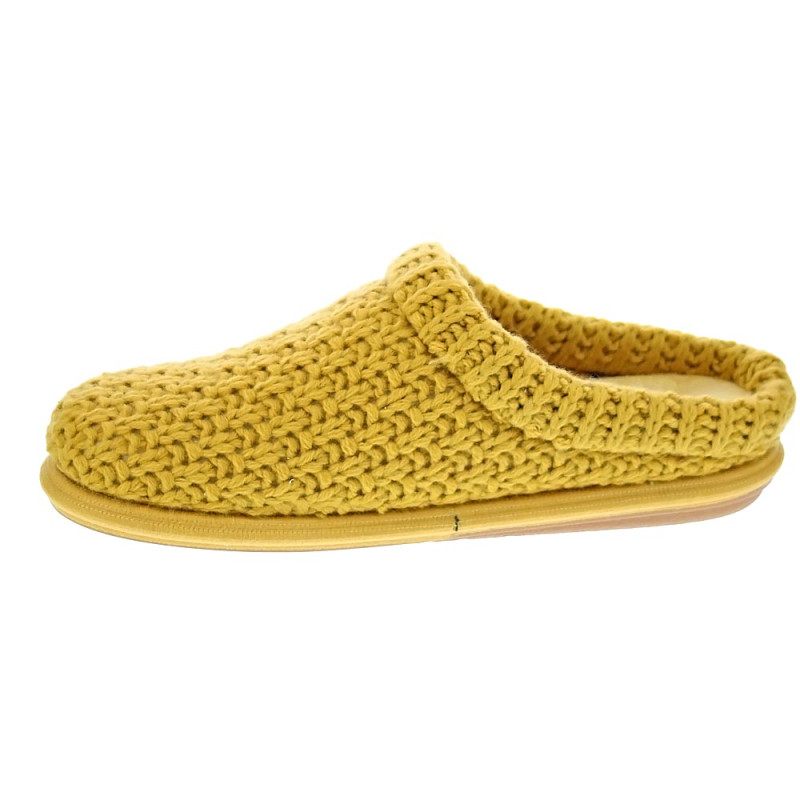 Pantuflas Toni Pons zapatos Mujer modelo Domi Amarillo 