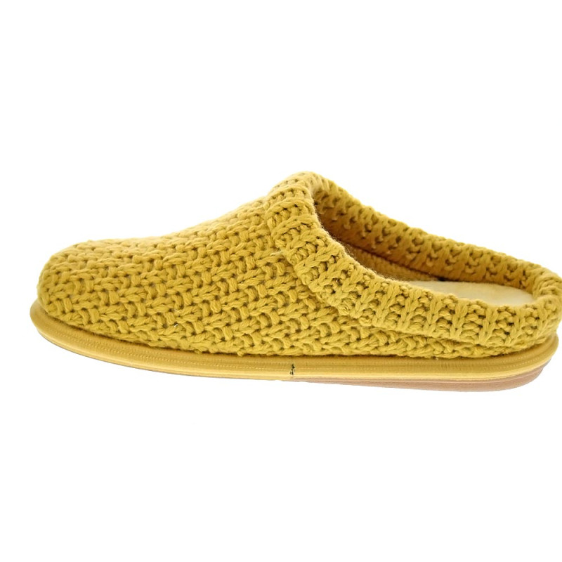 Pantuflas Toni Pons zapatos Mujer modelo Domi Amarillo 