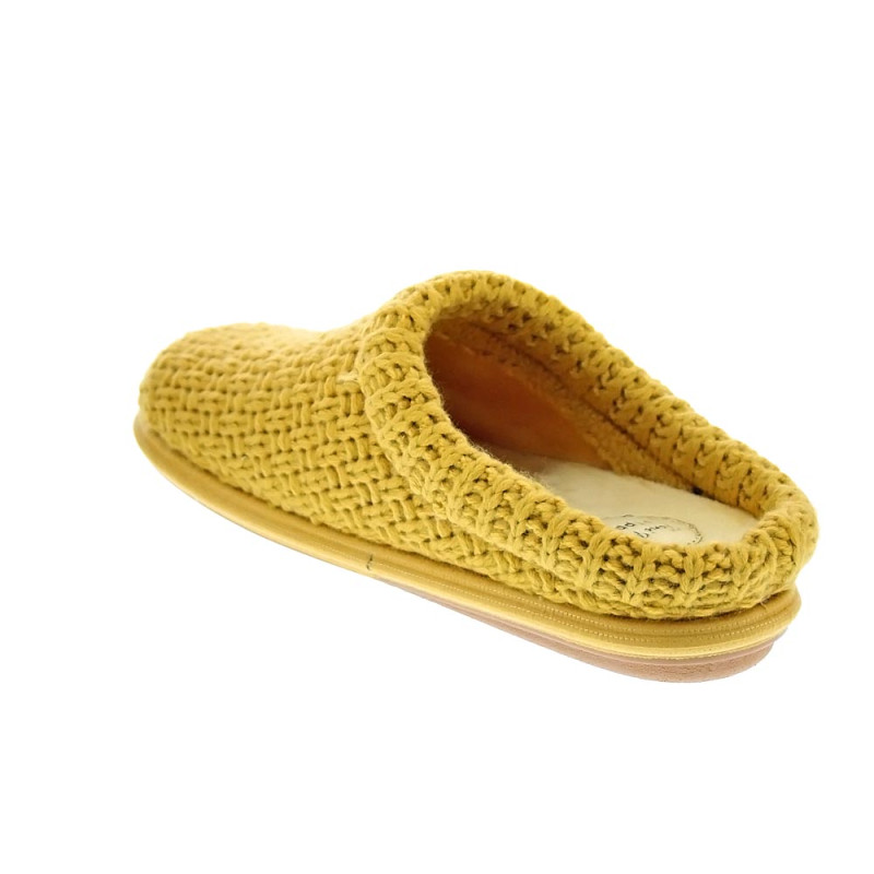 Pantuflas Toni Pons zapatos Mujer modelo Domi Amarillo 