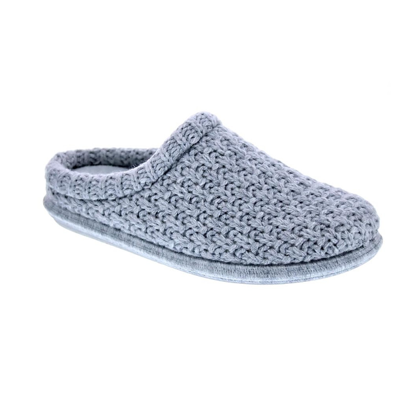 Pantuflas Toni Pons zapatos Mujer modelo Domi Gris 