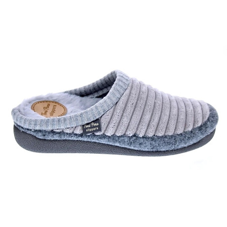 Pantuflas Toni Pons zapatos Mujer modelo Malu Gris 